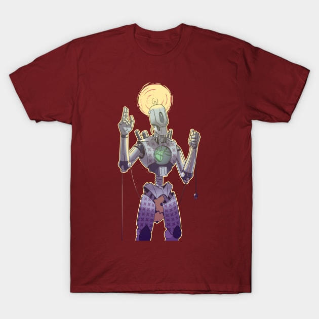 Saint Mechel of Mars T-Shirt by kyl_armstrong